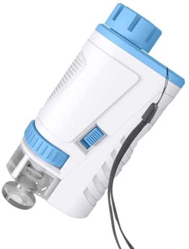 Doukesh 60x-160x LED Taschenmikroskop, Tragbares Mikroskop für Kinder & Studenten, Geschenke für Kinder