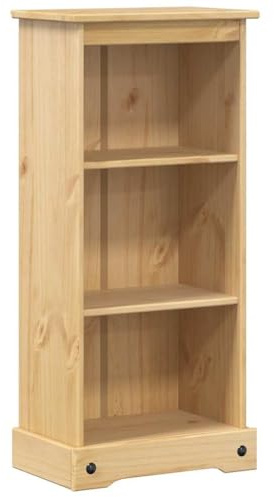 vidaXL Bücherregal Corona 46x29x100 cm Massivholz Kiefer
