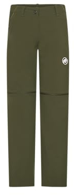 Mammut Outdoor Zip Off Byxor Kvinnor mörk marsh 36