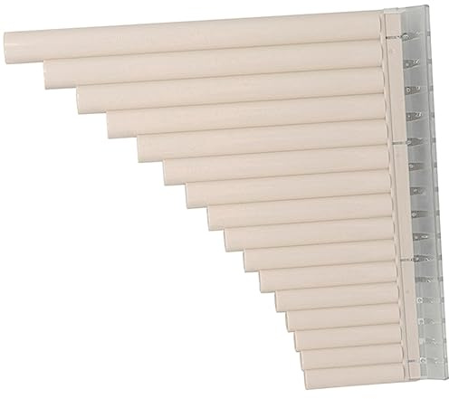 BESTonZON Panflöte C-tonart Musikinstrument Mit Notenbuch Für Anfänger Und Schüler Tragbar Und Einfach Zu Spielen