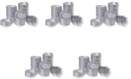250 moldes de papel de aluminio para hornear magdalenas para moldes de molde de placa