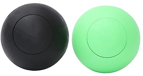 TOKIDNY 2 Stk Yoga-Ball Mehrfarbiger Massageball Übungszubehör TPE-Massageball weicher Faszienball Yoga Faszienball fitness ball fitnessball elastische Rückenrolle Yogarolle für Massage