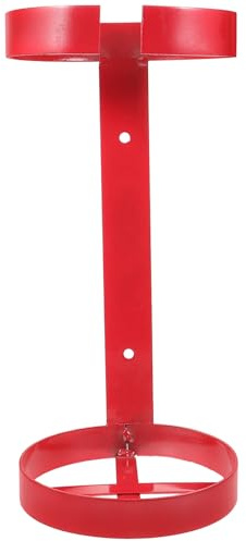 Luxshiny Soporte para Extintor de Incendios de Hierro para Barco y Coche 5-6kg, Firme y Estable Instalación Sencilla, Soporte de Pared Resistente