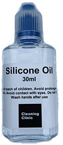 Silicone Oil - 100% Pure - Non-toxic - Safe with rubber and plastic - Lubricating Lubricant