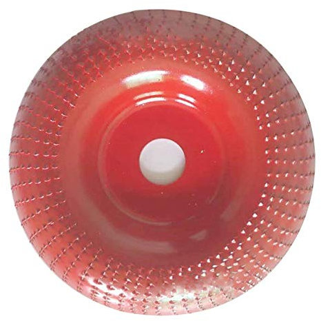 85 / 100mm carbure de tungstène disque de meule en bois diamètre meuleuse d'angle disques de ponçage métal plastique bois outil abrasif, rouge