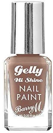 Barry M Gelly Nail Paint, Nude Shade Tiramisu, 10 Ml