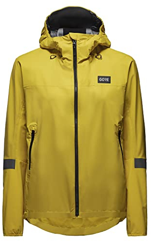 GORE WEAR Lupra Cykeljacka för damer, GORE-TEX INFINIUM, 38, Mörkgul