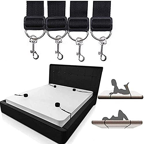 binxliuxo Montaje de Cama B-D-S-M Una Cuerda de Seguridad con una Postura Flexible Fija