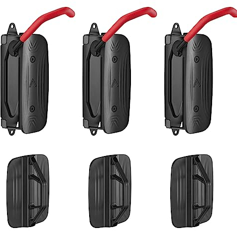 HOKO-VELO 30 3er set Fahrradhalterung Wandmontage mit Hinterrad Halterung – Seitlich schwenkbar, platzsparend & stabil, perfekt als Geschenk – Belastbar bis 30 kg für Mountainbike, Rennrad & Stadtrad