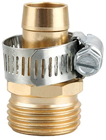 Happyyami 3stücke Gartenbewässerungsanschlüsse Kupfer Und Außengewinde Robuster Metallverbinder Für Gartenschläuche Und Sprinkler Rostfrei Und Langlebig