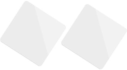 Abaodam 2stücke Acryl-spiegelplatten Spiegelreflexionsplatten Für Fotorequisiten Hintergrund Für Wohnaccessoires Fotozubehör Leicht Und Bruchfest