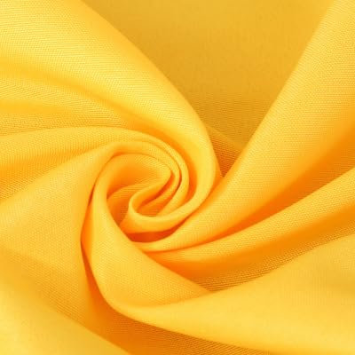 SYSUII 6er Pack Stoffservietten, 50 * 50cm Weiche Stoffservietten Servietten Tischdekoration Tischservietten Wiederverwendbare Maschinenwaschbar für Geburtstag Hochzeit Party Weihnachten-Gold