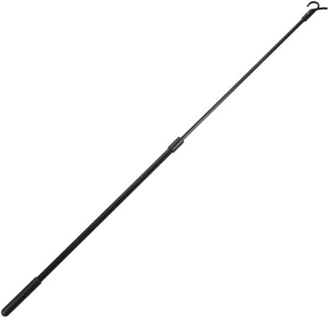 Barra TelescóPica Para Cortinas De Ventana De Aluminio Negro 15 Pulgadas Ajustable Para Cortineros Para Ventanas Accesorio De Barra De Cortina 1Pc