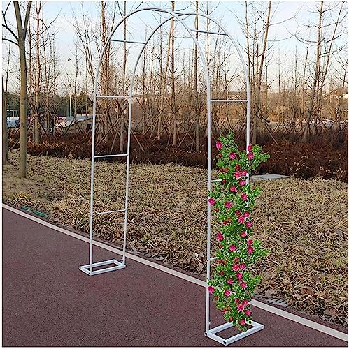 SUNMME Gartenbogen für Kletterpflanzen, Pergola-Laube aus Metall, Rosenbögen für den Außenbereich für Weinreben und Partydekoration für den Innenbereich