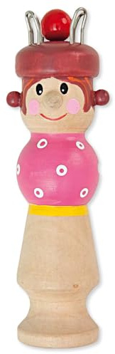 Frida's Wollhaus Rico Design Strickliesel Holz Wolle Basteln Kinder Geschenk Handarbeit 6 Motive (Sylvie)