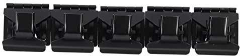 Parliky 5stücke Metall Preisschild Clips Robuste Etikettenhalter Für Supermärkte Und Einzelhandel Für Und Warenanzeige Schwarz Stabiler Stand