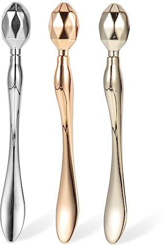 SAFIGLE 3 Stück Teiliges Augencreme Applikatoren Praktische Augenmassagegeräte für Kühlende Augenpflege für Reisen für Familie