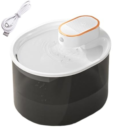 Fuente de agua para gatos, dispensador de agua para perros, riego automático de 3 litros con filtro, sensor de movimiento, bomba silenciosa, solución de hidratación multimascota, ideal para animales