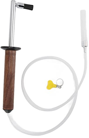 Restokki Coffee Machine Cleaning Brush High Temperature Resistance Wood Handle Replaceable Coffee Machine Steam Cleaning Tool