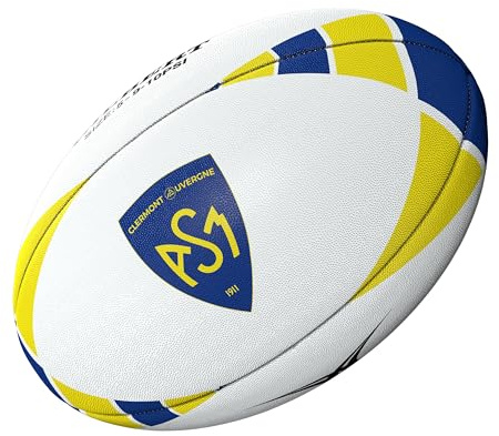 Clermont Auvergne Ballon de Rugby Collection Officielle - Gilbert - Taille 5