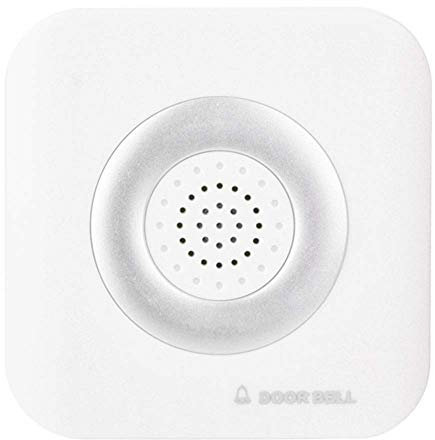 Home Ding Dong Classic Wired Doorbell,12V Doorbell Chime Doorbell Alarm for Home Office Access Control System,Wall-Mounted & Double-sided Tape Installation