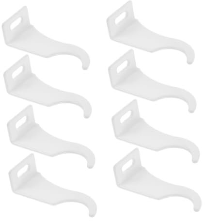 OSALADI 8piezas Ganchos Pequeños Para Colgar Ropa Accesorio De Cocina Montaje Pared