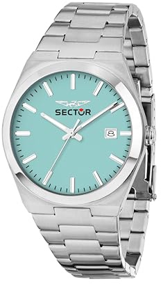 Sector No Limits Orologio Uomo, Tempo, Data, Analogico, 40 mm, Collezione C300, Idee Regalo Uomo