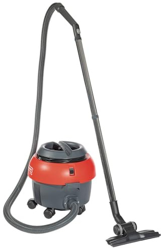 Cleanfix S10 Staubsauger 850 Watt - Staubsauger mit Kabel (10m) rot, Trockensauger