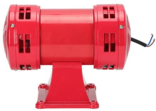 Eujgoov Two-Way Electric Motor Driven Alarm High Decibel Air Raid Siren for Alarm Systems AC 220V MS‑490