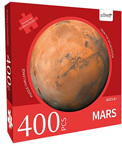 Edu-Sci Solar System Planet Jigsaw (Mars 400pcs)