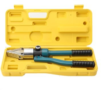 TABODD 8 T Hydraulische Flanschspreizer mit Tragbarer Box, Hydraulik Flansch Spreizer Manuelles Hydraulisches Spreizwerkzeug Expander für die Wartung von Rohrleitungen, YQ-30