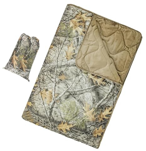 Generico Coperta da campeggio in piuma, coperta da campeggio impermeabile | Grande coperta da viaggio per esterni ripiegabile - Trapunta calda multifunzionale per lo zaino in spalla quando fa freddo