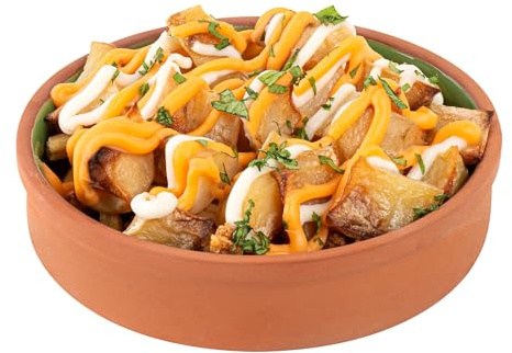 Restaurantware-Terra Tek 15.2 Ounce Terracotta Cazuelas, 10 Green Glazed Clay Pots For Cooking - Oven-Ready, Microwavable, Terracotta Serving Pots, Dishwashable, For Cooking And Serving