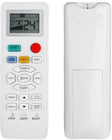Mando a Distancia Compatible con Haier Aire Acondicionado YR-HD01 YL-HD04 YR-HD06 YL-HD02 HA-0361 Reemplazo Controlador