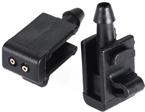 Boquillas Limpiaparabrisas Compatible Con Grand Para Scenic 2 2004 2005 2006 2007 2008 2009 Boquillas De Lavado De Parabrisas Delantero De Coche Boquilla De Pulverización De Lavado OEM: 8200082347