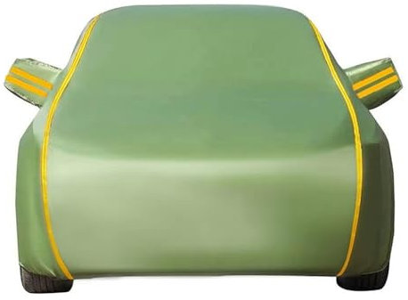 Autoplane Vollgarage Für FIAT 500, Autoplane Wasserdicht, Autogarage Abdeckung, Atmungsaktiv, UV-beständig, Reißfest