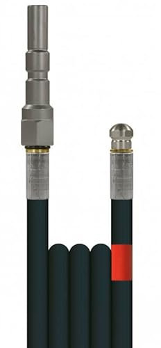 Furet de canalisation haute pression : Tuyau haute pression : Flexible de canalisation,Kit débouche canalisation Kranzle D12-20m avec buse -, Flexible de canalisation