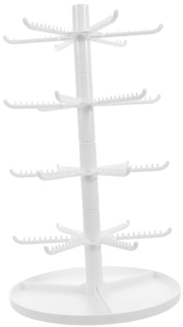 TOPBATHY Soporte de Joyería Forma de Árbol para Pendientes y Llaveros Organizador de Escritorio de Multi Exhibidor de Joyería Elegante para Decoración