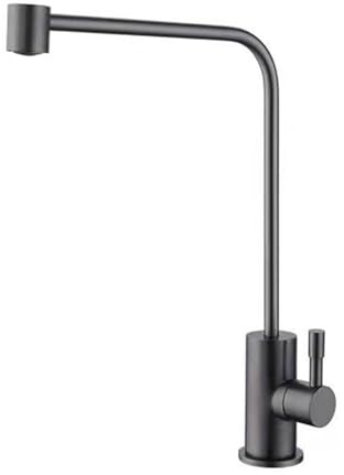 ZLLFHS Purificage d'eau Robinet à Boire Tapisser Un mélangeur de Cuisine One Holefaucet 1/4 pour Le Filtre, Gris