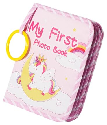 Buntes Baby Stoffbuch Foto Album Cartoon Print Säuglingswachstum Album Für Frühes Lernen Und Familiengedächtnis Erhaltung Lernbuch