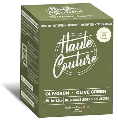 Haute Couture - Teinture Textile Tout-en-Un - Vert Olive - 350g