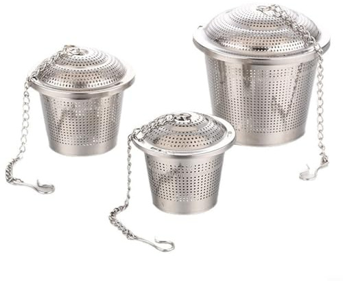 NiuLumea Infuseur à épices en acier inoxydable avec couvercle rotatif, support à crochet - Gadget de cuisine