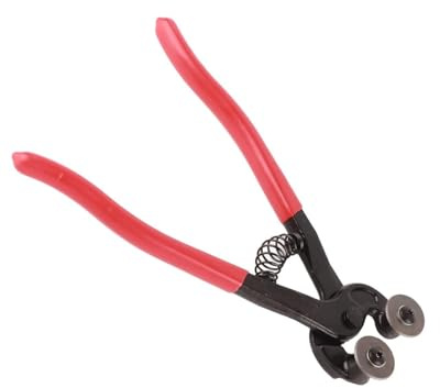 Vistreck 200mm Heavy Duty Glass Mosaic Tile Cutter Nippers with Comfortable Grip for Easy Crafting