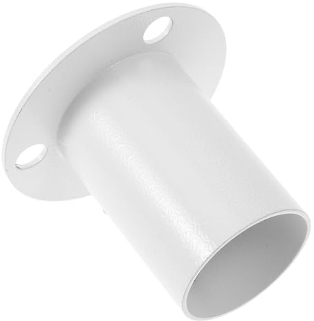 CHILDWEET Bride de Terrasse Fixation Fiable et Sécurisée en Acier Inoxydable pour Ancrage D'échelle de Piscine Blanc pour Escalier de Piscine