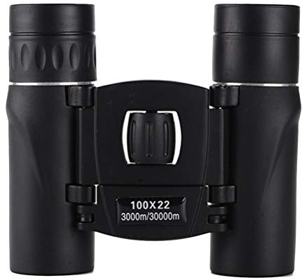 Leikance Wasserdichtes HD-Fernglas, 100 x 22 Zoomobjektiv, Hochleistungs-Nachtsicht-Teleskop mit Smartphone-Adapter