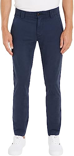 Tommy Jeans Chino Uomo TJM Scanton Chino Pant Slim Fit, Blu (Twilight Navy), 34W / 30L