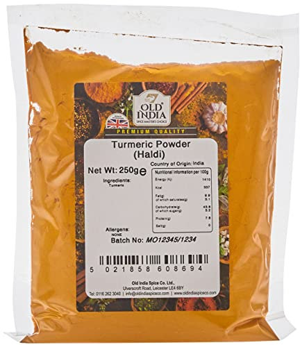 Old India Turmeric Powder (Haldi), 250 g