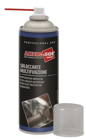 VIRSUS Bomboletta di Sbloccante Spray da 400ml a Grande Potere sbloccante e Protettivo rimuovi ruggine e ossidazioni allenta collegamenti bloccati (Viti, Dadi, Cerniere), elimina cigolii (1) - F