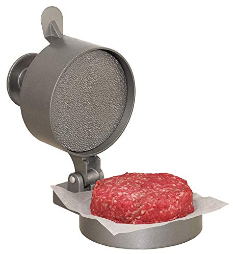 TECH DISCOUNT Presse à Burger, Professionnel Hamburger Cuisson Grill Barbecue Steak Haché Boeuf Viande Restaurant Accessoire Pique Nique
