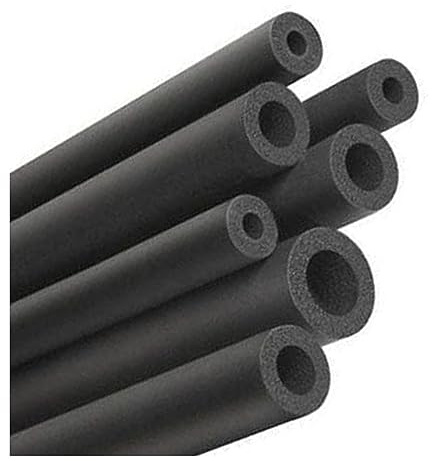 Tube en Mousse D'isolation De Tuyau 6/16/25/32/43/50/63/76/90mm Diamètre Intérieur, Isolation pour Tuyaux Enveloppés Et Isolés Manchon D'isolation 9/15/20mm Épaisseur, pour Plomberie (Dimensions : ID